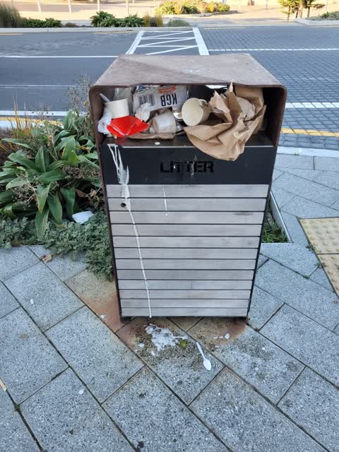 Rubbish/Recycling — a report photo