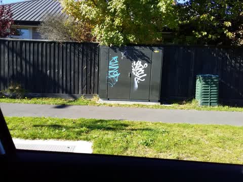 Graffiti, a report photo