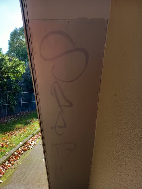 Graffiti — a report photo