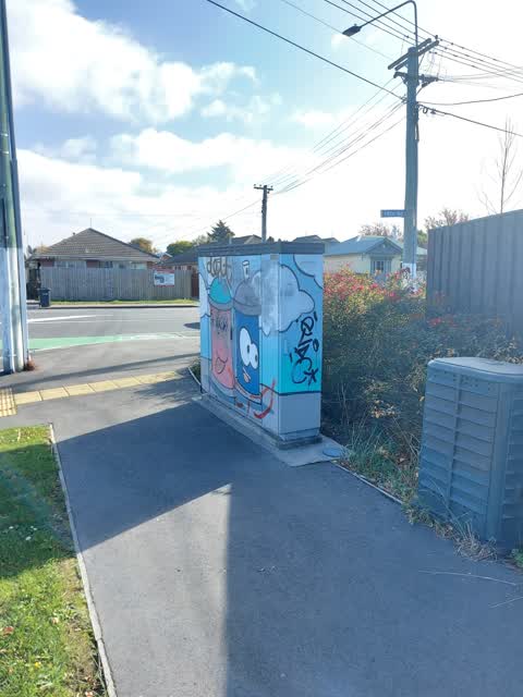 Graffiti, a report photo