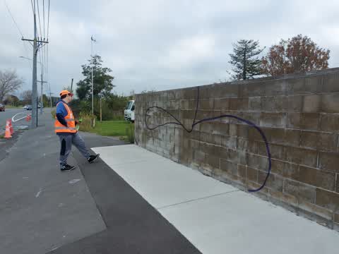 Graffiti, a report photo