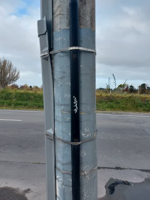Graffiti, a report photo