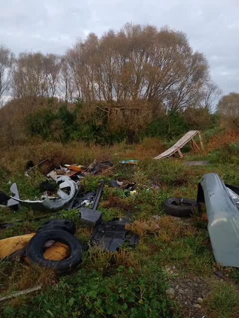 Rubbish/Recycling, a report photo