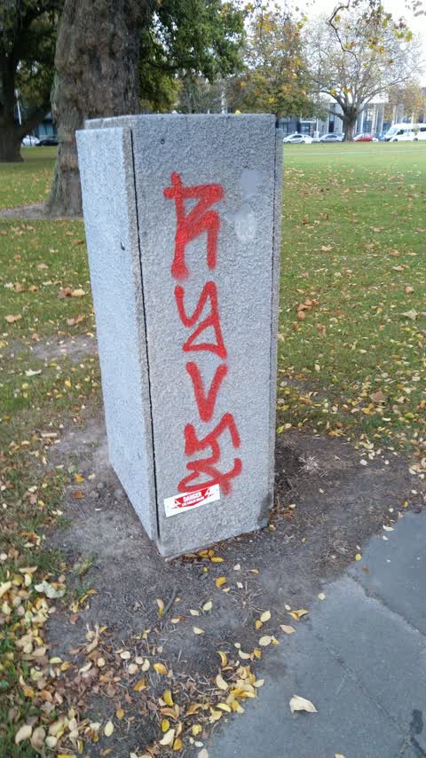 Graffiti — a report photo