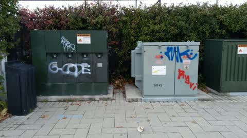 Graffiti, a report photo