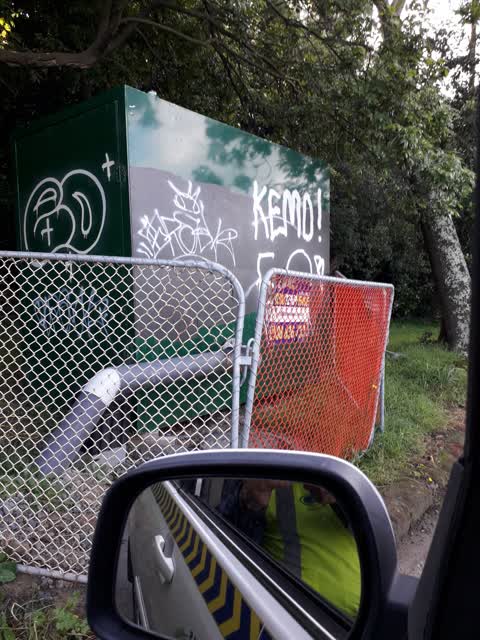 Graffiti, a report photo