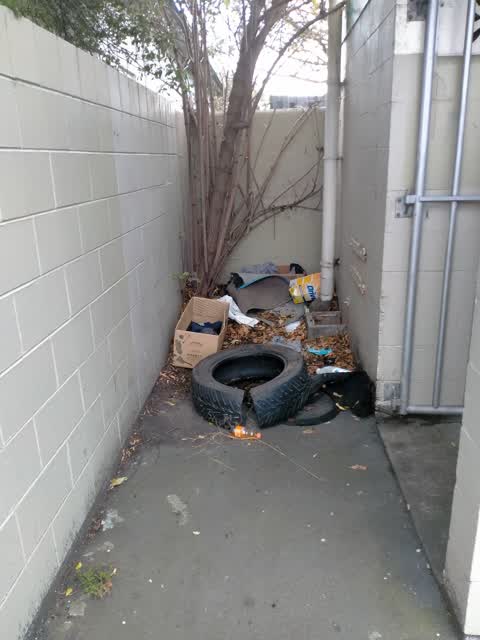 Rubbish/Recycling, a report photo