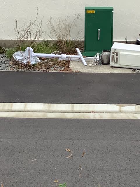 Rubbish/Recycling, a report photo