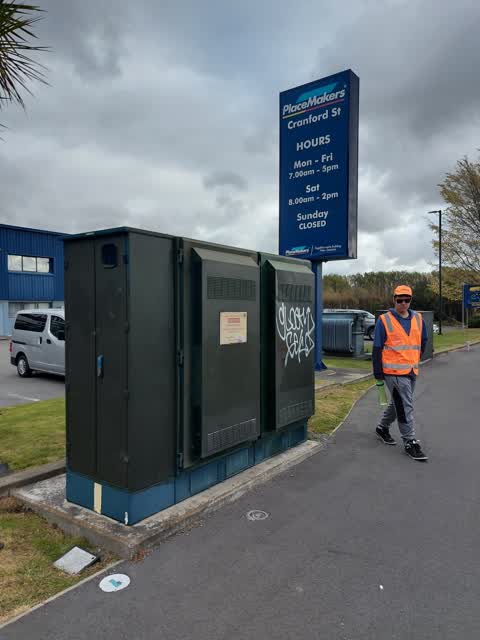Graffiti, a report photo