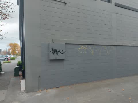 Graffiti, a report photo