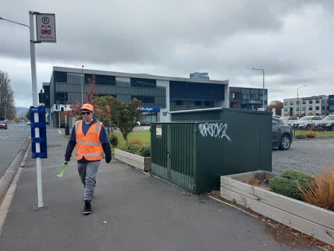 Graffiti, a report photo