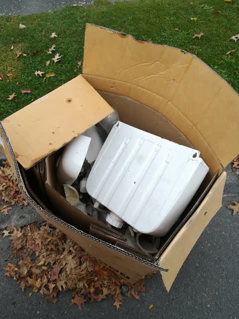 Rubbish/Recycling — a report photo