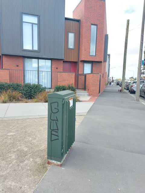Graffiti, a report photo