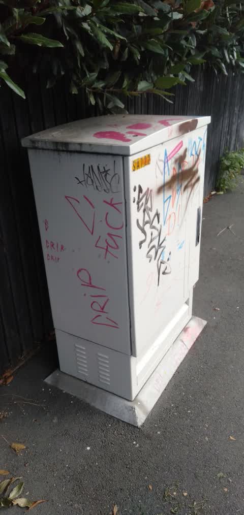 Graffiti, a report photo