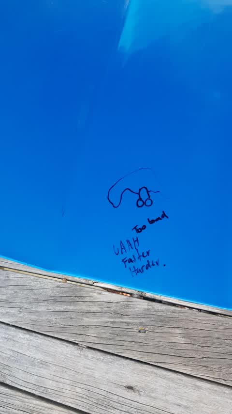 Graffiti, a report photo