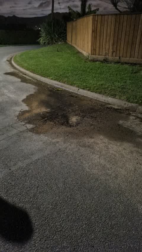 Water Leak, a report photo