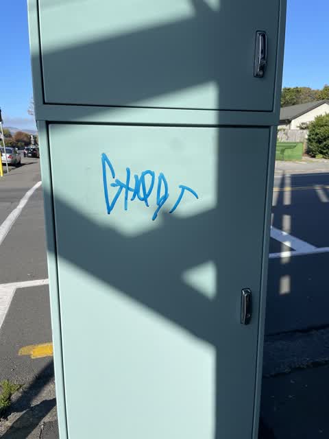Graffiti — a report photo