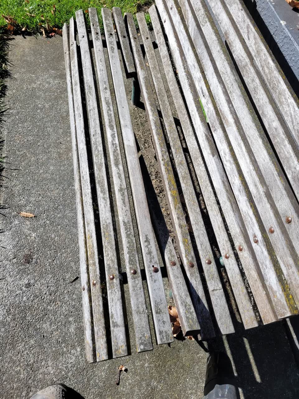 The photograph attached to this parks report