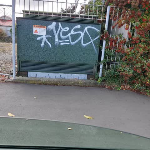 Graffiti, a report photo