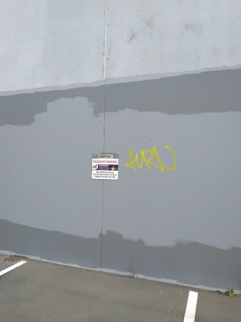 Graffiti, a report photo
