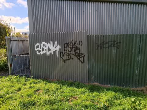 Graffiti, a report photo