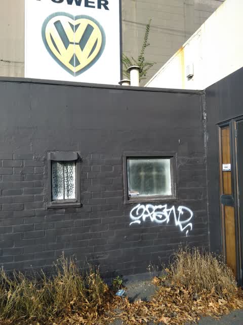 Graffiti, a report photo