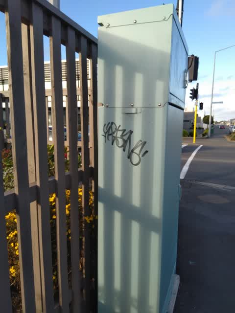 Graffiti, a report photo