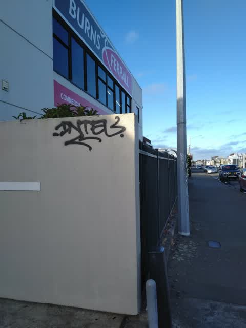 Graffiti, a report photo