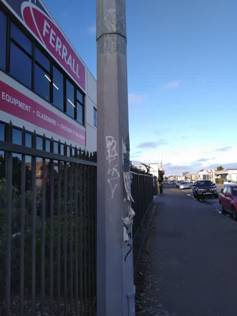 Graffiti, a report photo