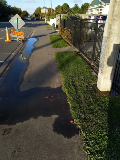 Water Leak, a report photo