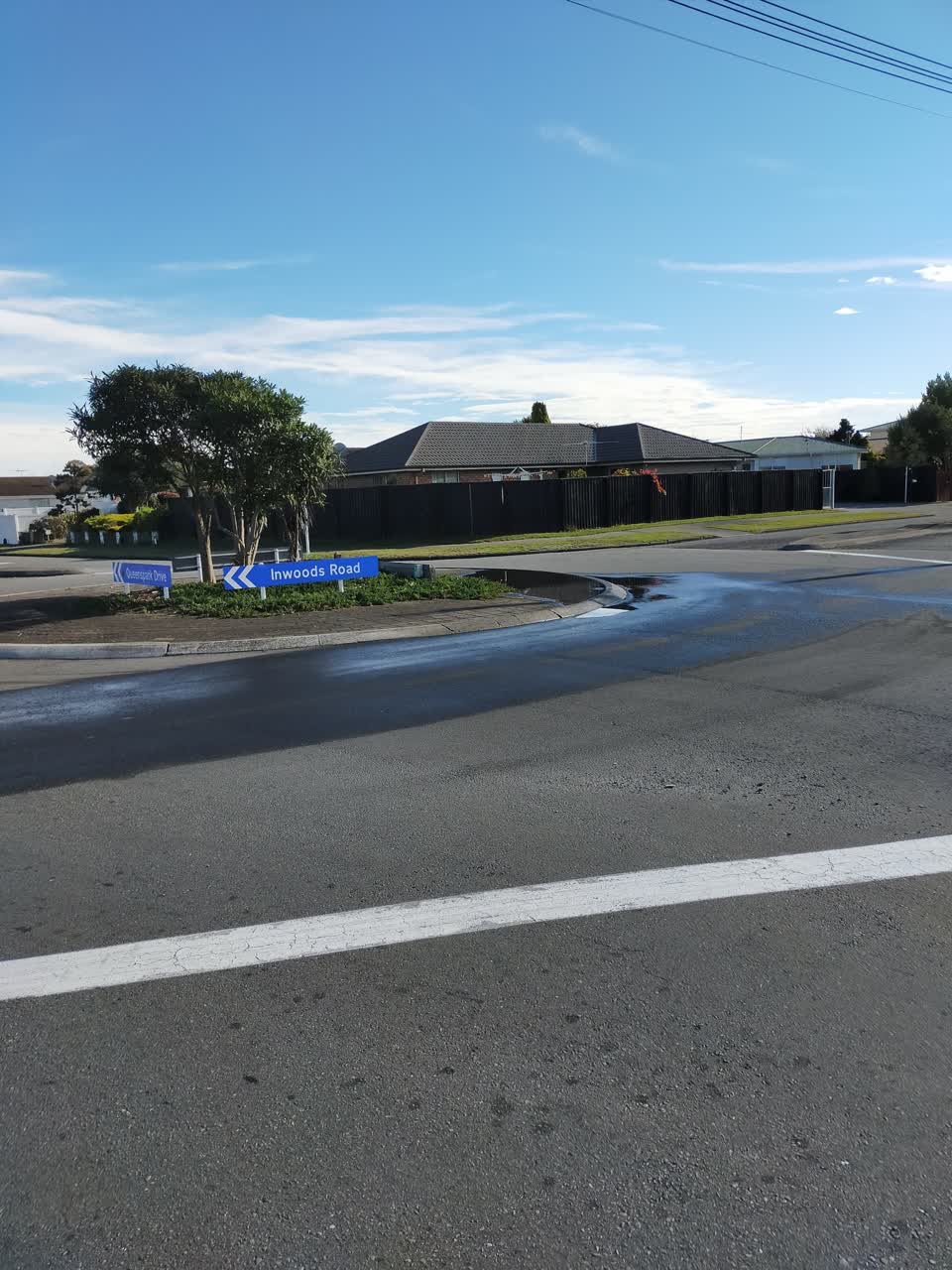 The photograph attached to this water leak report