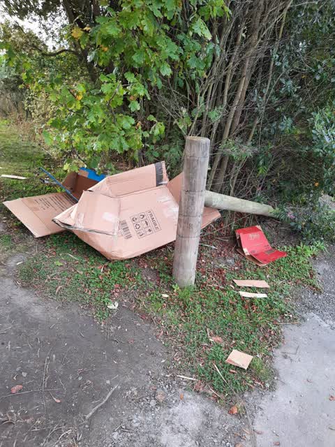 Rubbish/Recycling — a report photo