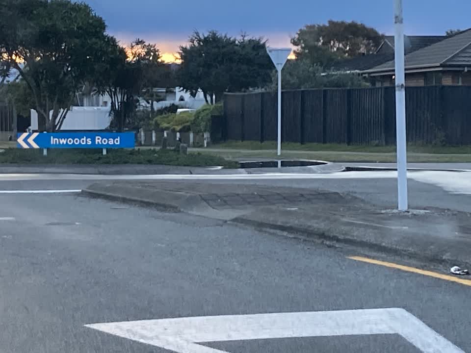 The photograph attached to this water leak report