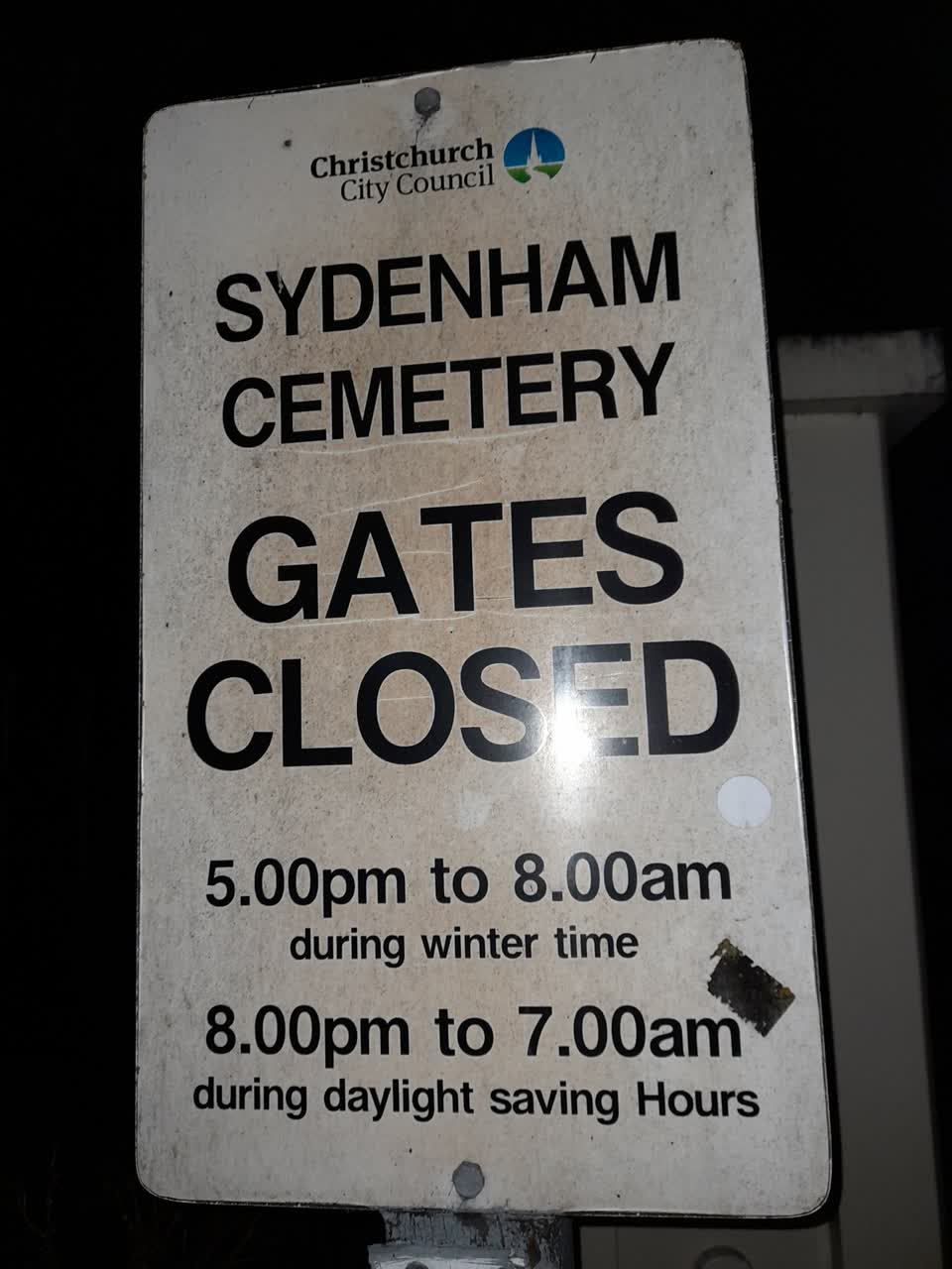 The photograph attached to this parks report