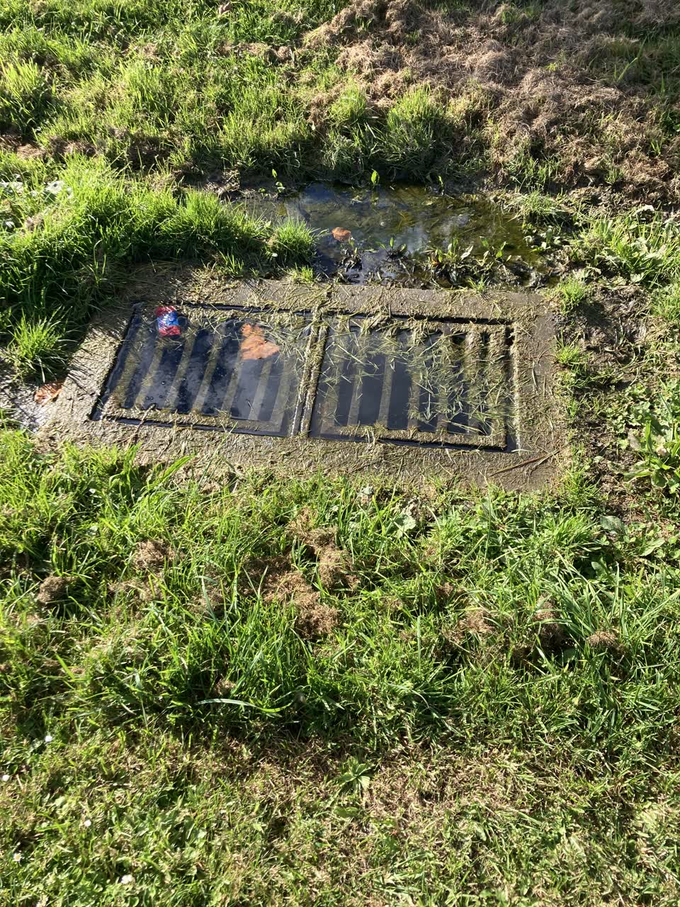 The photograph attached to this wastewater/stormwater report