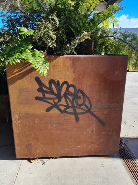 Graffiti, a report photo