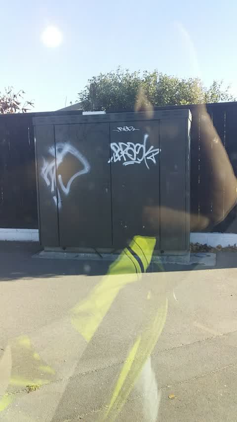 Graffiti, a report photo