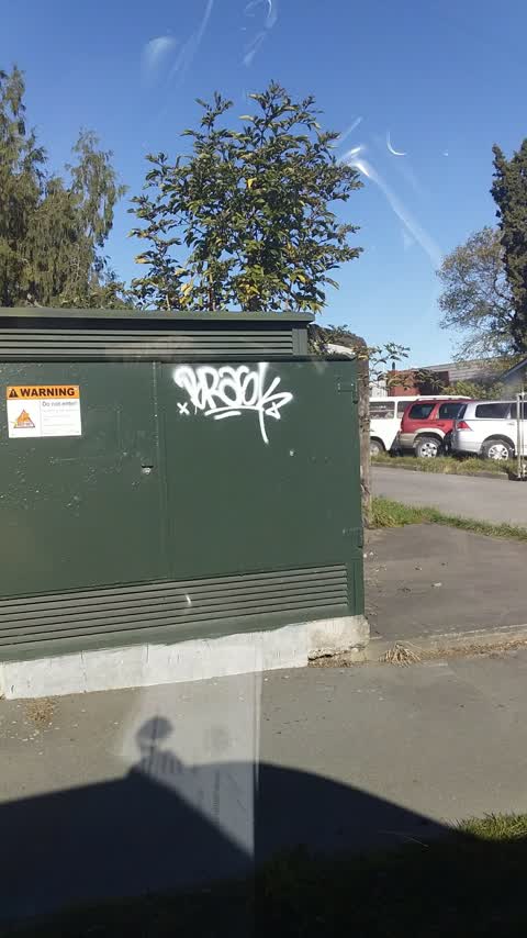 Graffiti, a report photo