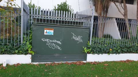 Graffiti, a report photo