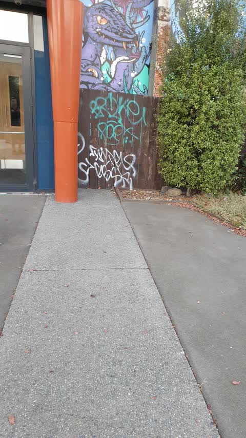 Graffiti, a report photo
