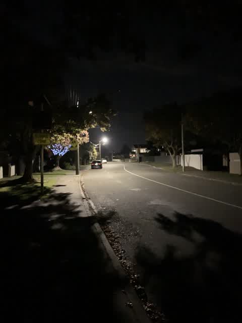Street Light Outage, a report photo