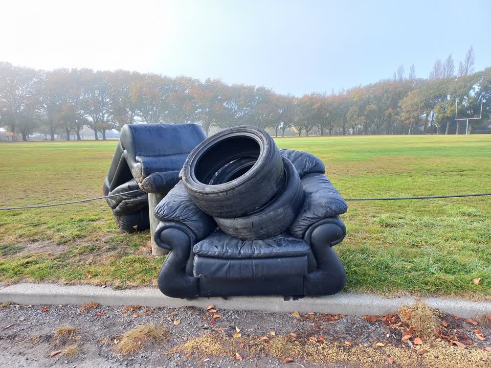 The photograph attached to this parks report
