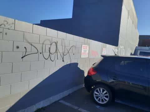 Graffiti, a report photo