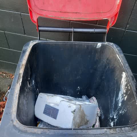Rubbish/Recycling, a report photo