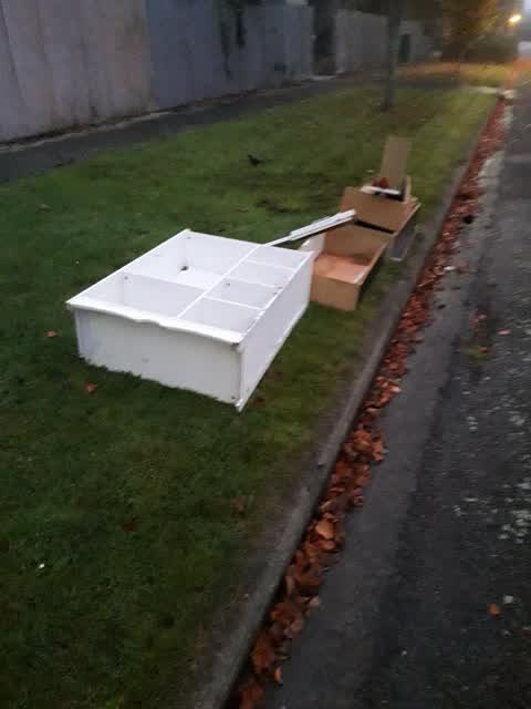 Rubbish/Recycling — a report photo