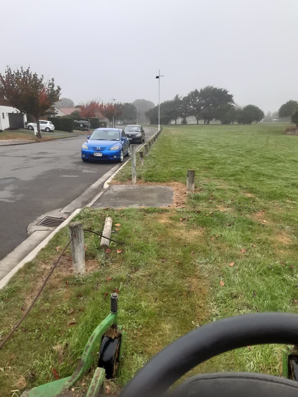 The photograph attached to this parks report