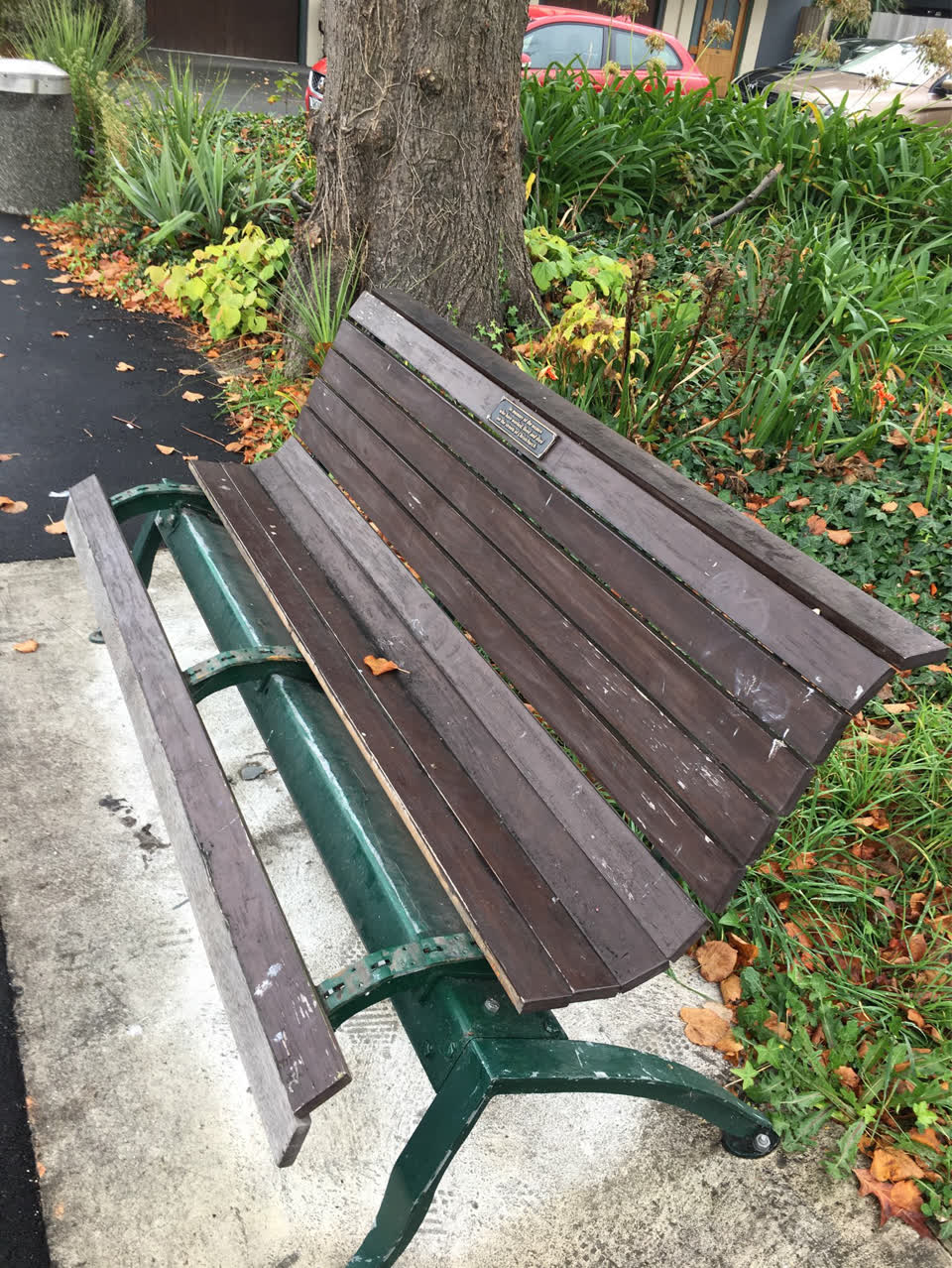 The photograph attached to this parks report