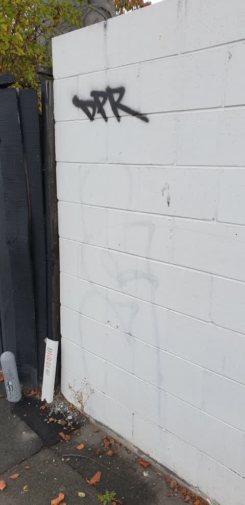 Graffiti, a report photo