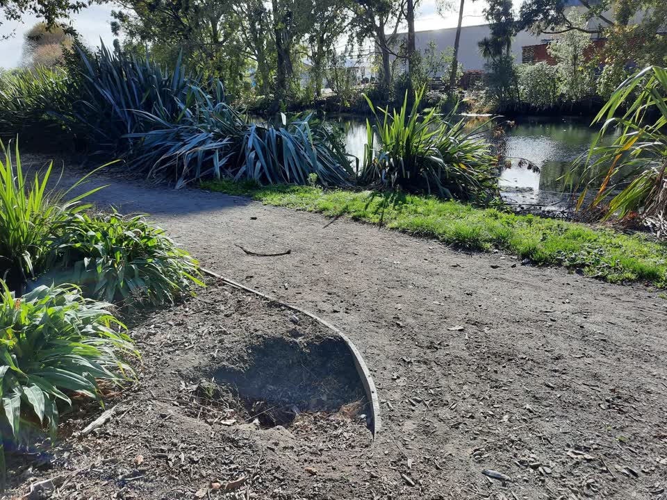 The photograph attached to this parks report