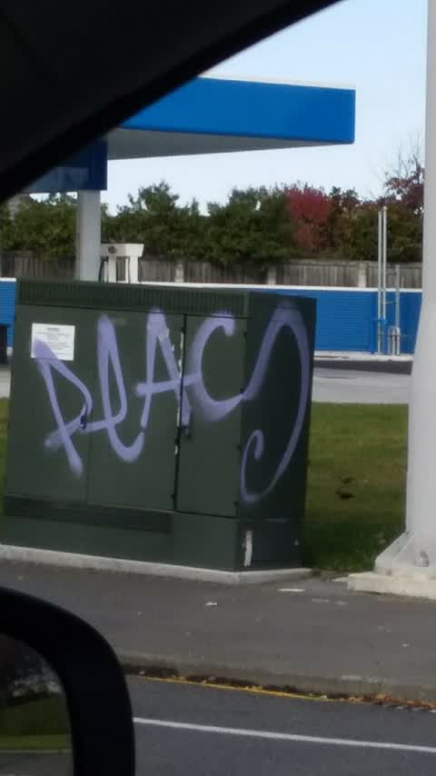 Graffiti, a report photo